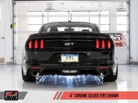 AWE Ford Mustang GT 5.0 S550 15-17 Cat-back Track Edition Exhaust